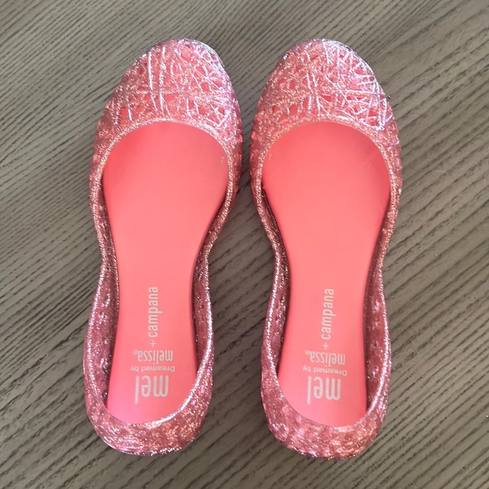 Pink Campana Mini Melissa shoes